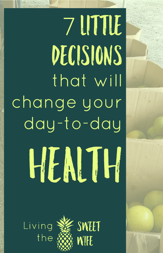 making small, healthy choices throughout the day is 90% about planning ahead!